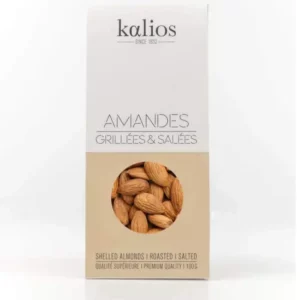 Amandes grillées et salées – Kalios